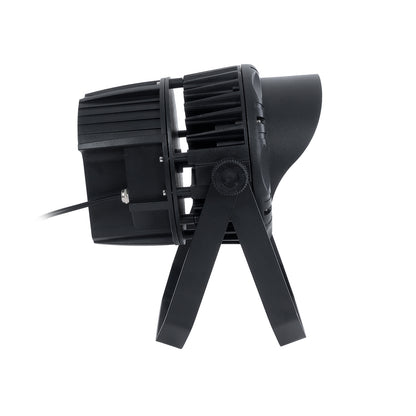 FLOOD-KARA 90818 Προβολέας Wall Washer Σποτ με Αντιθαμβωτική Γρίλια για Φωτισμό Κτιρίων LED 54W 6480lm 5° DC 24V Αδιάβροχο IP67 Μ28 x Π32 x H27cm Θερμό Λευκό 2700K - Γκρι Ανθρακί