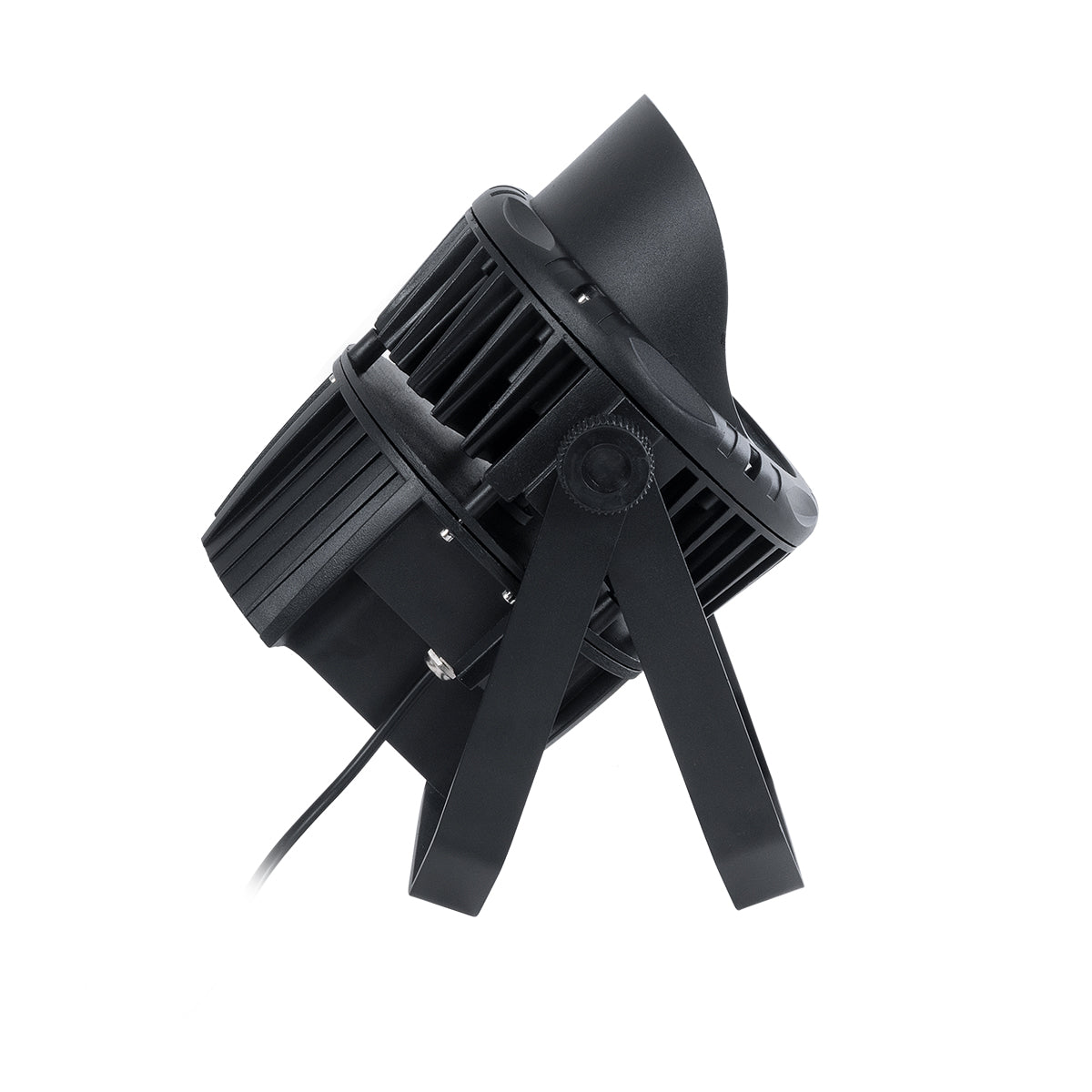 FLOOD-KARA 90818 Προβολέας Wall Washer Σποτ με Αντιθαμβωτική Γρίλια για Φωτισμό Κτιρίων LED 54W 6480lm 5° DC 24V Αδιάβροχο IP67 Μ28 x Π32 x H27cm Θερμό Λευκό 2700K - Γκρι Ανθρακί