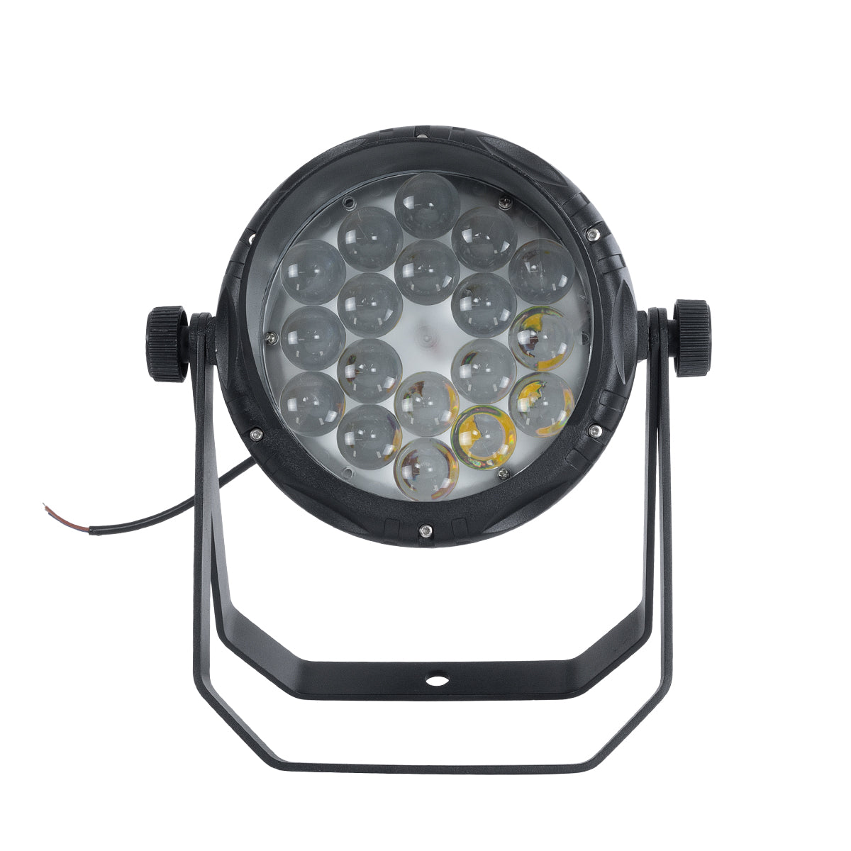 FLOOD-KARA 90818 Προβολέας Wall Washer Σποτ με Αντιθαμβωτική Γρίλια για Φωτισμό Κτιρίων LED 54W 6480lm 5° DC 24V Αδιάβροχο IP67 Μ28 x Π32 x H27cm Θερμό Λευκό 2700K - Γκρι Ανθρακί