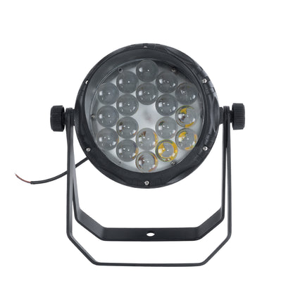 FLOOD-KARA 90818 Προβολέας Wall Washer Σποτ με Αντιθαμβωτική Γρίλια για Φωτισμό Κτιρίων LED 54W 6480lm 5° DC 24V Αδιάβροχο IP67 Μ28 x Π32 x H27cm Θερμό Λευκό 2700K - Γκρι Ανθρακί