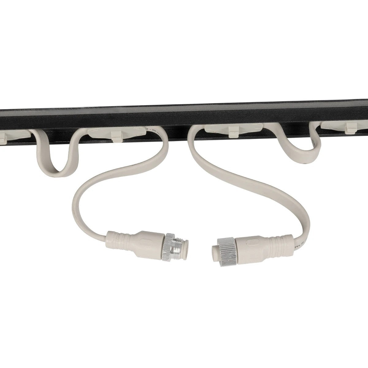 90830 4 x Digital Pixel Addressable Facade Aluminum Bars - 4 x Ψηφιακές Μπάρες Αλουμινίου Πρόσοψης Κτιρίων LED SMD 3535 45W 60LED 60PIXEL SPI/TTL Protocol IC UCS512B 2700lm 120° DC 12V IP67 RGB - Μαύρο Σώμα - Μ400 x Π4.5 x Υ3.6cm - 4 Μπάρες