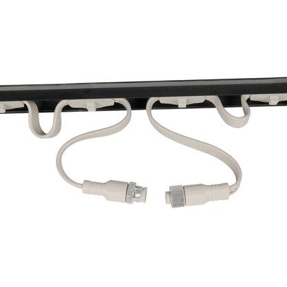 90830 4 x Digital Pixel Addressable Facade Aluminum Bars - 4 x Ψηφιακές Μπάρες Αλουμινίου Πρόσοψης Κτιρίων LED SMD 3535 45W 60LED 60PIXEL SPI/TTL Protocol IC UCS512B 2700lm 120° DC 12V IP67 RGB - Μαύρο Σώμα - Μ400 x Π4.5 x Υ3.6cm - 4 Μπάρες