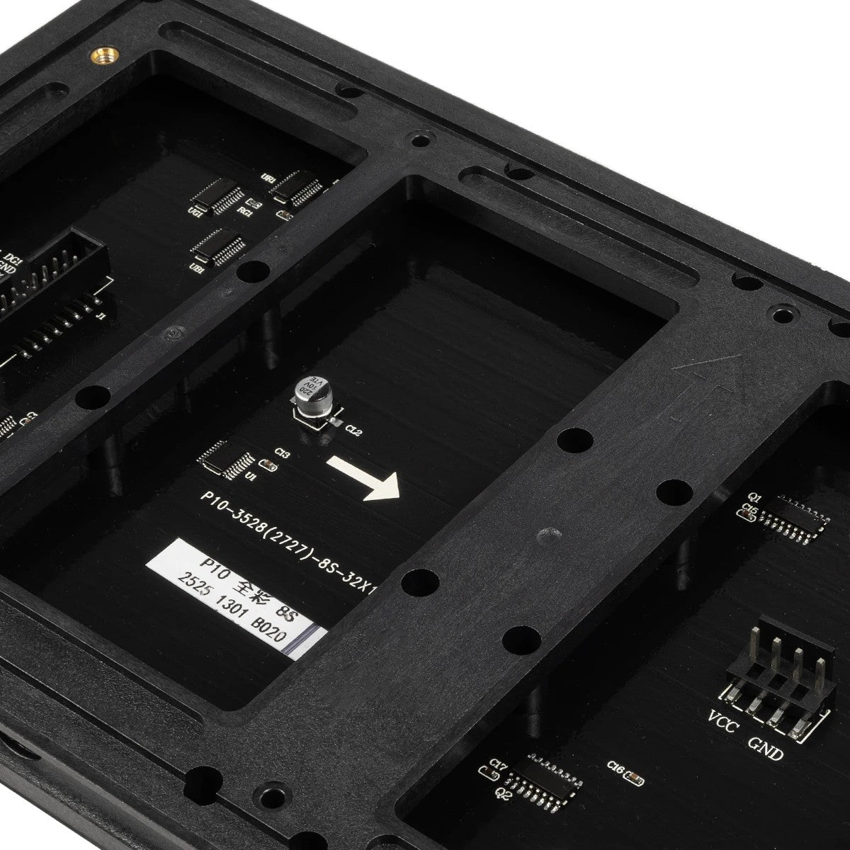 MODULCO 90385 Module Πλακίδιο Κυλιόμενης Ψηφιακής Επιγραφής/Οθόνης 32x16cm P10 LED 40W Nits ≥5500cd/㎡ DC 5V Αδιάβροχο IP65 RGB - Μ32 x Π16 x Υ1.8