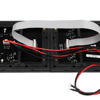 MODULCO 90385 Module Πλακίδιο Κυλιόμενης Ψηφιακής Επιγραφής/Οθόνης 32x16cm P10 LED 40W Nits ≥5500cd/㎡ DC 5V Αδιάβροχο IP65 RGB - Μ32 x Π16 x Υ1.8