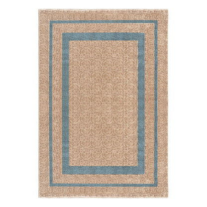 Χαλί Tropic Art 9138 160x230εκ Μπεζ-Μπλε