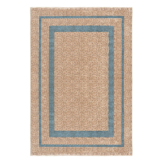 Χαλί Tropic Art 9138 160x230εκ Μπεζ-Μπλε