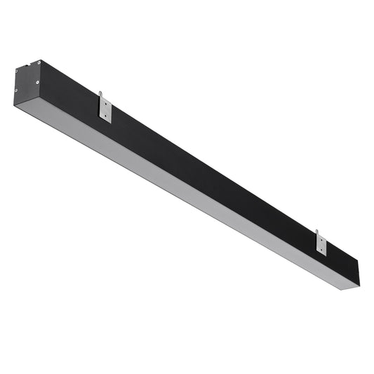 ORION 61030-W Γραμμικό Φωτιστικό Τοίχου - Απλίκα Linear LED CCT 72W 8600lm 120° AC 220-240V Μ120 x Π5.5 x Υ7cm - Εναλλαγή Φωτισμού μέσω Τηλεχειριστηρίου All In One Ψυχρό 6000k+Φυσικό 4500k+Θερμό 2700k Dimmable - Μαύρο