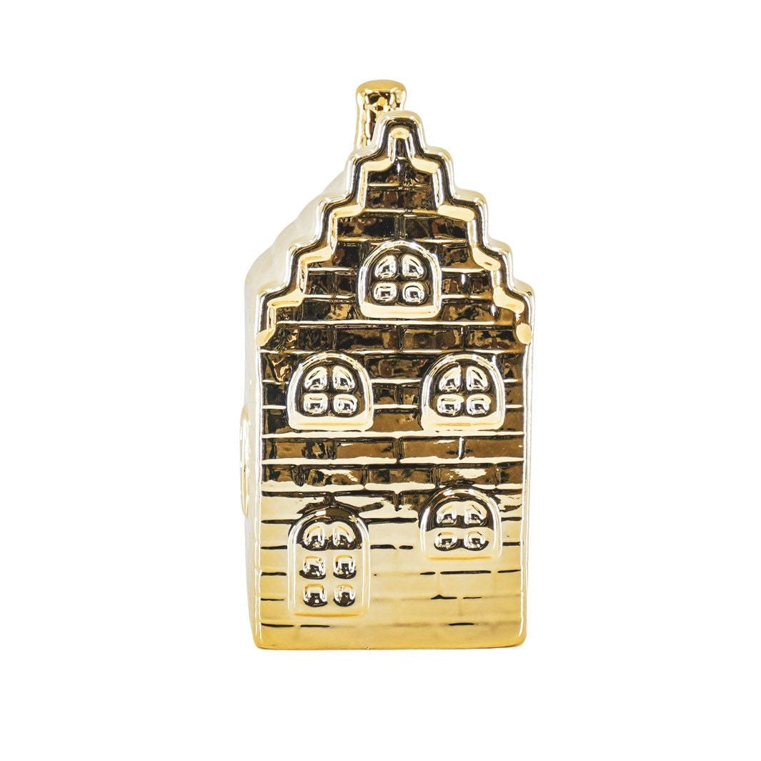 Στολίδι Money Bank House Κεραμικό 7x7x13