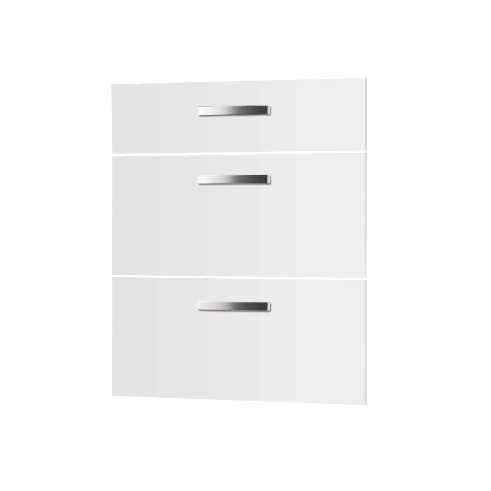 Προσόψεις Συρταρίερας Charlotte Λευκό 80x71.4x1.6