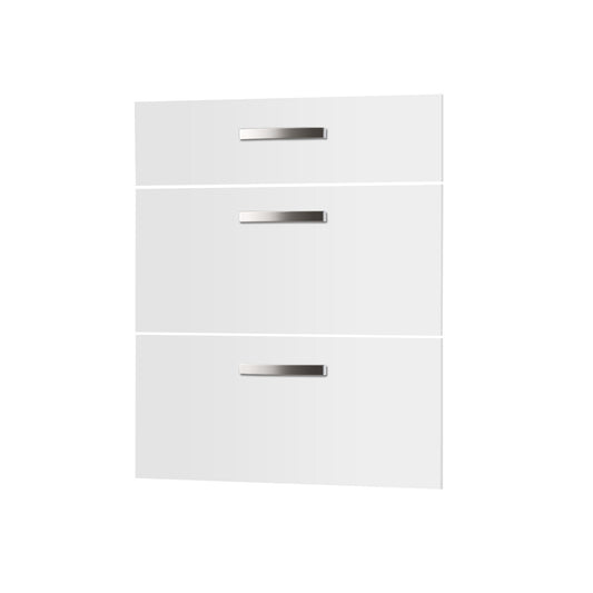 Προσόψεις Συρταρίερας Charlotte Λευκό 80x71.4x1.6