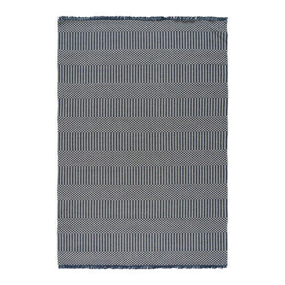 Χαλί Βαμβακερό Cocotton 9229 Γκρι-Μπλε 150x220εκ