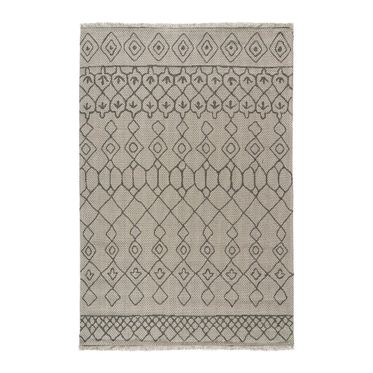 Χαλί Βαμβακερό Cocotton 9231 125x180εκ Γκρι