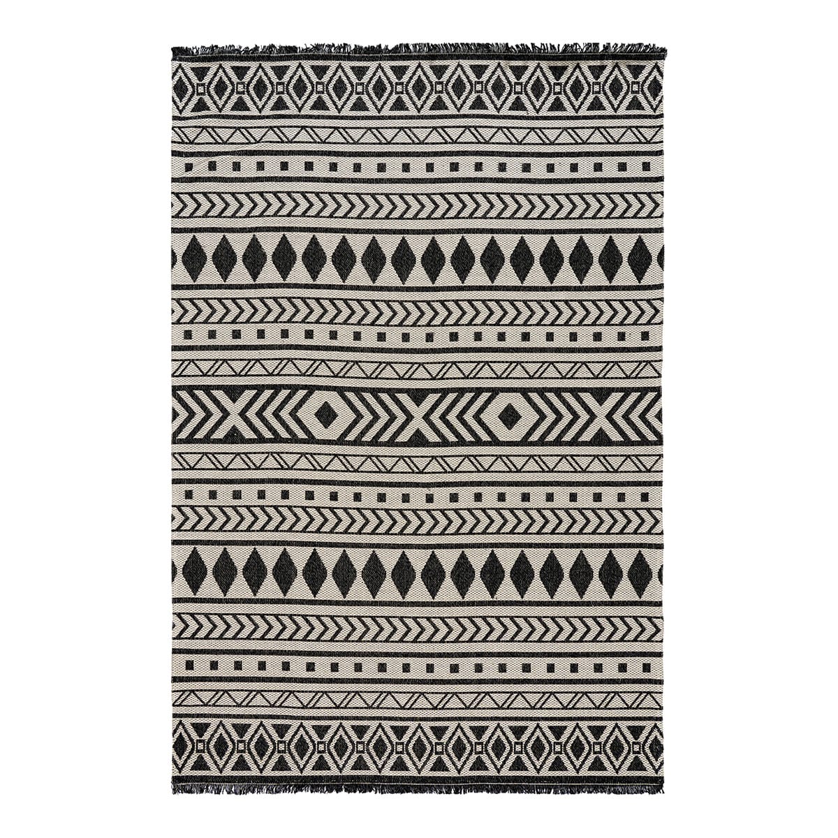 Cotton Carpet Cocotton 9232 125x180cm Grey/Anthracite