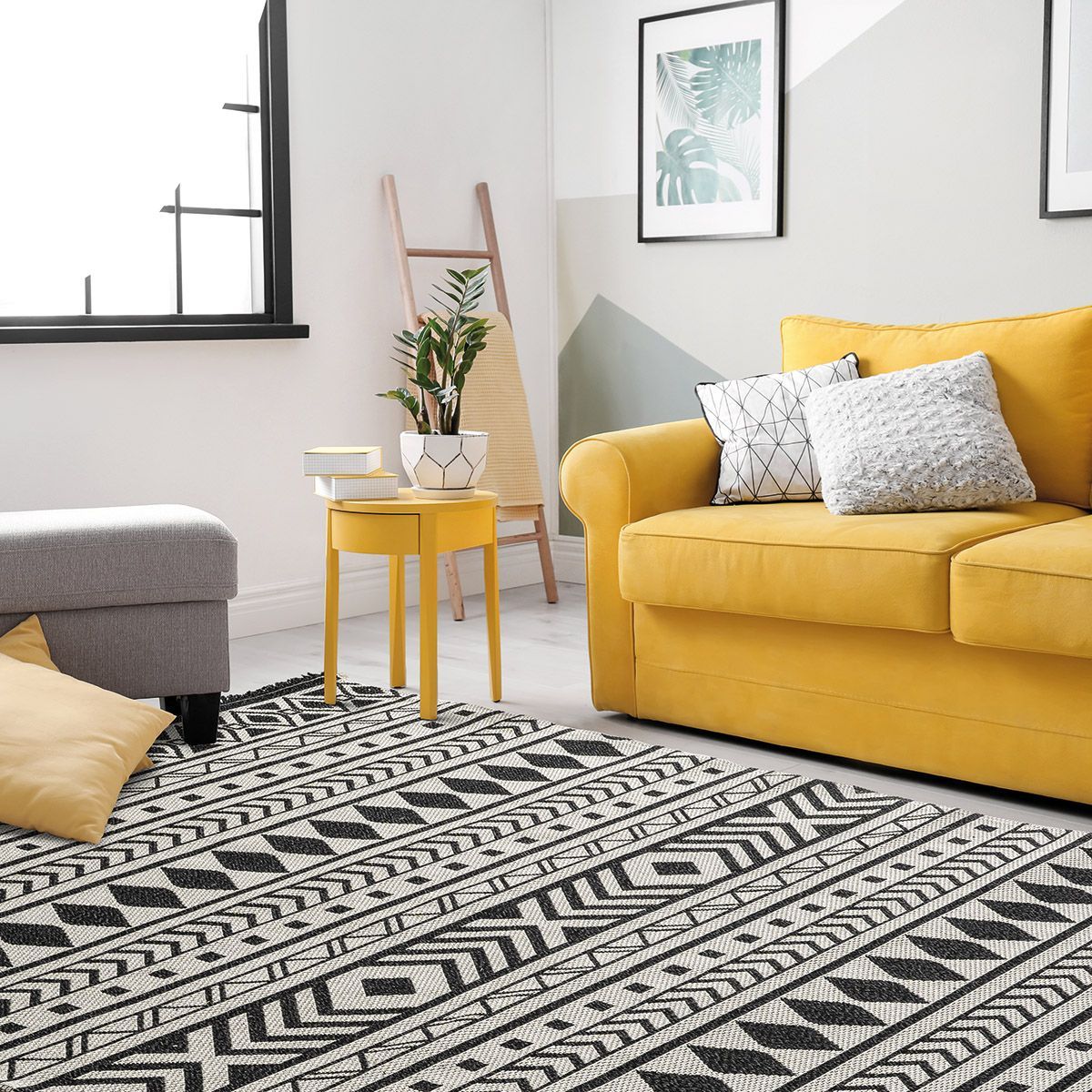Cotton Carpet Cocotton 9232 125x180cm Grey/Anthracite