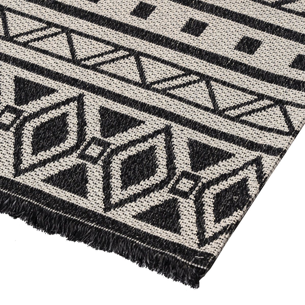 Cotton Carpet Cocotton 9232 125x180cm Grey/Anthracite