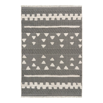 Χαλί Βαμβακερό Morocotton 9238 Γκρι 150x220εκ