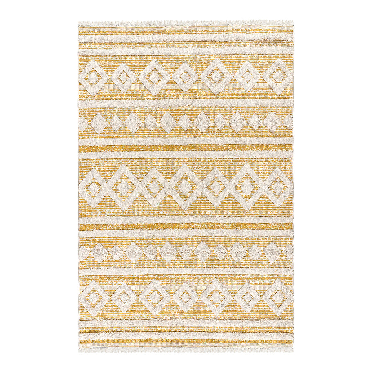 Χαλί Βαμβακερό Morocotton 9239 Κίτρινο 125x180εκ