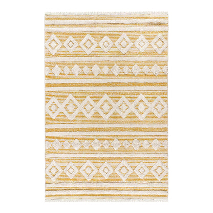 Χαλί Βαμβακερό Morocotton 9239 Κίτρινο 150x220εκ