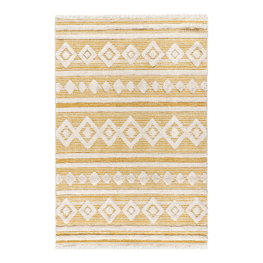 Χαλί Βαμβακερό Morocotton 9239 Κίτρινο 150x220εκ