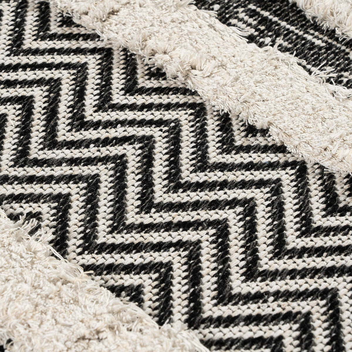 Χαλί Βαμβακερό Morocotton 9241 Γκρι 150x220εκ