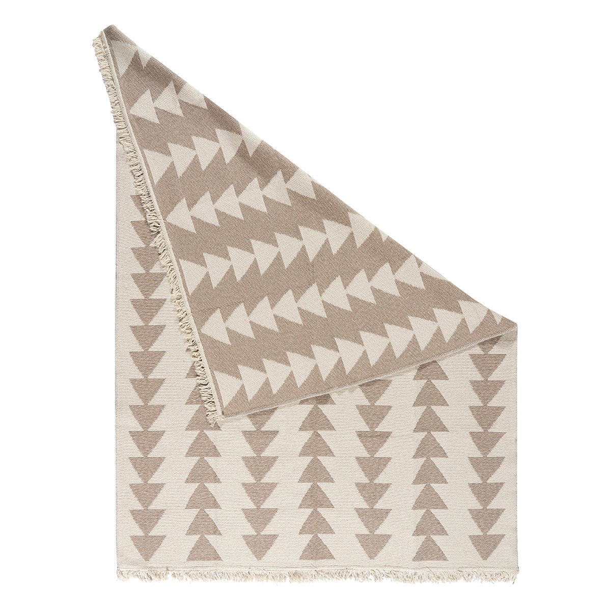 Χαλί Βαμβακερό Διπλής Όψεως Duo Art 9244 160x230εκ Μπεζ