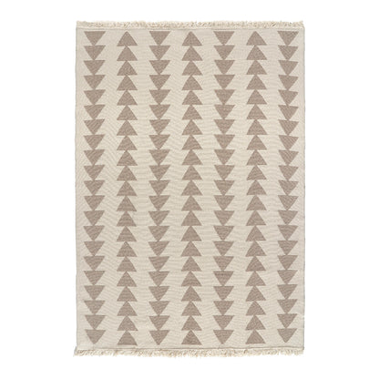 Χαλί Βαμβακερό Διπλής Όψεως Duo Art 9244 160x230εκ Μπεζ