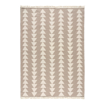 Χαλί Βαμβακερό Διπλής Όψεως Duo Art 9244 160x230εκ Μπεζ