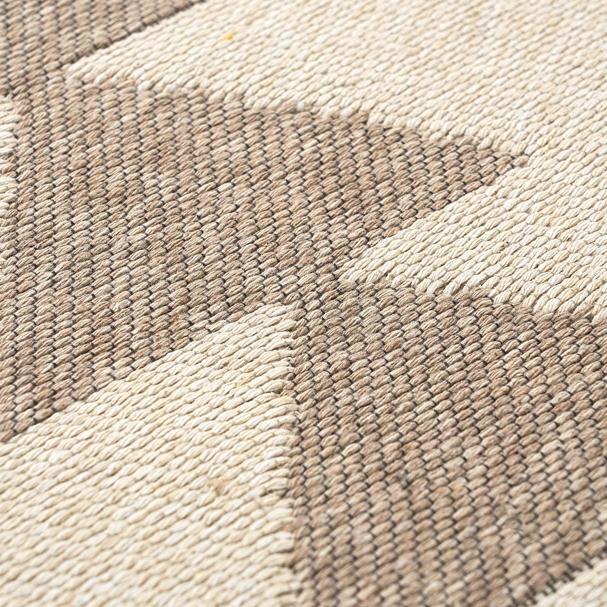 Χαλί Βαμβακερό Διπλής Όψεως Duo Art 9244 160x230εκ Μπεζ