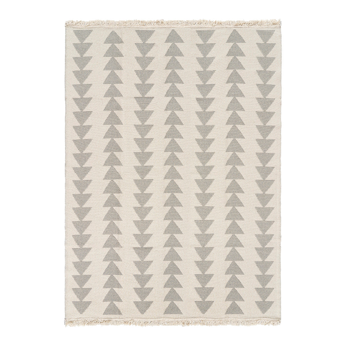 Χαλί Βαμβακερό Διπλής Όψεως Duo Art 9245 160x230εκ Γκρι