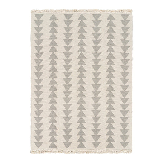 Χαλί Βαμβακερό Διπλής Όψεως Duo Art 9245 160x230εκ Γκρι