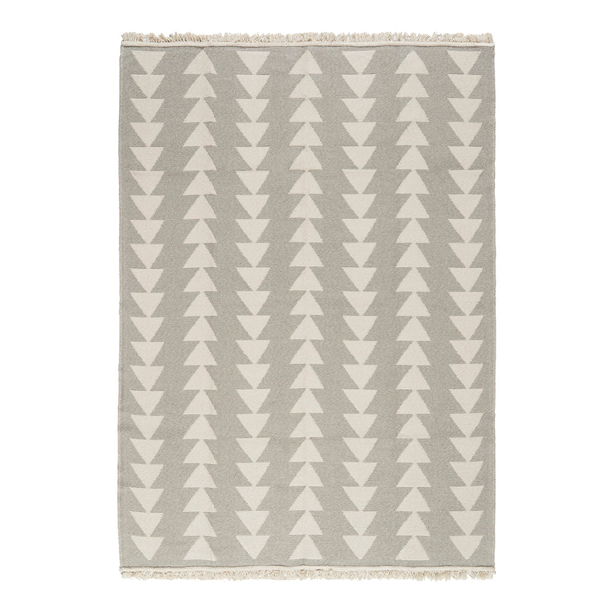 Χαλί Βαμβακερό Διπλής Όψεως Duo Art 9245 160x230εκ Γκρι