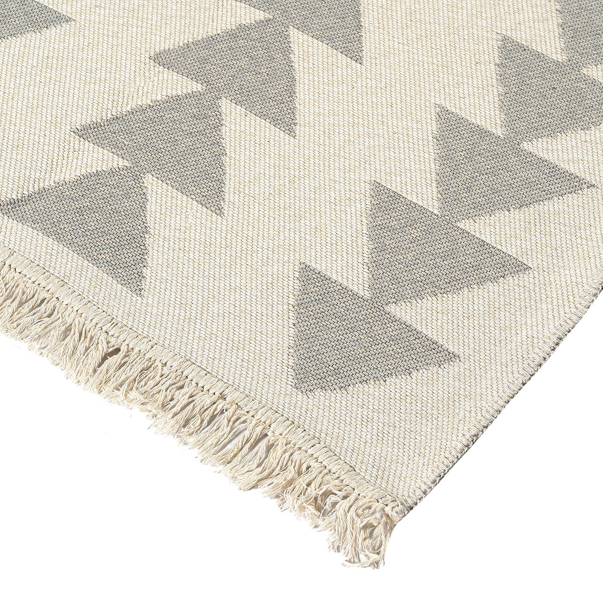 Χαλί Βαμβακερό Διπλής Όψεως Duo Art 9245 160x230εκ Γκρι