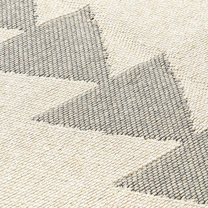 Χαλί Βαμβακερό Διπλής Όψεως Duo Art 9245 160x230εκ Γκρι