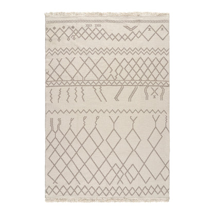 Χαλί Βαμβακερό Διπλής Όψεως Duo Art 9249 160x230εκ Μπεζ