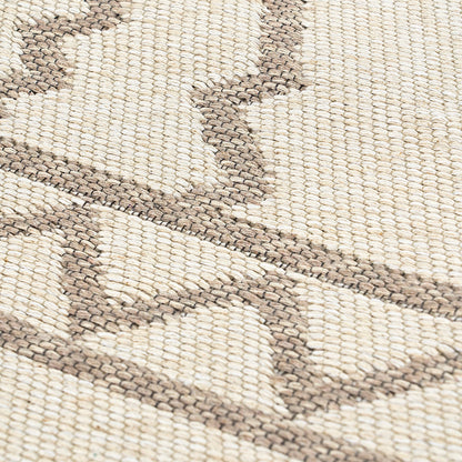 Χαλί Βαμβακερό Διπλής Όψεως Duo Art 9249 160x230εκ Μπεζ