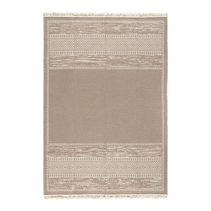 Χαλί Βαμβακερό Διπλής Όψεως Duo Art 9251 160x230εκ Μπεζ