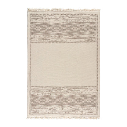 Χαλί Βαμβακερό Διπλής Όψεως Duo Art 9251 160x230εκ Μπεζ