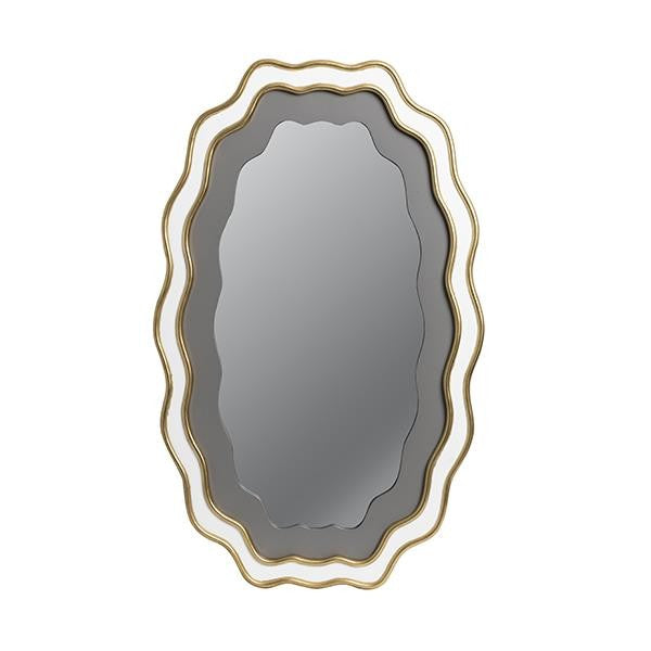 ΚΑΘΡΕΦΤΗΣ ΞΥΛΙΝΟΣ ΧΡΥΣΟΣ-ΛΕΥΚΟΣ 50x2.5x80