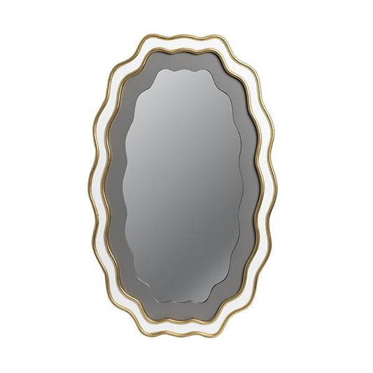 ΚΑΘΡΕΦΤΗΣ ΞΥΛΙΝΟΣ ΧΡΥΣΟΣ-ΛΕΥΚΟΣ 50x2.5x80