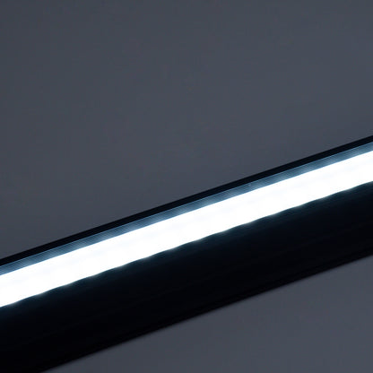 MARKET 61021-P Γραμμικό Κρεμαστό Φωτιστικό Linear LED 18W 2200lm 60° AC 220-240V Μ120 x Π2 x Υ4 Φυσικό Λευκό 4500K - Μαύρο
