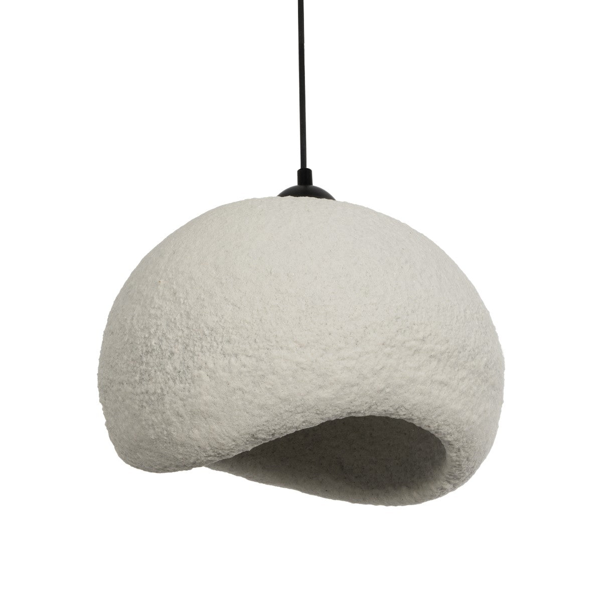 STONE 204-0124 Μοντέρνο Κρεμαστό Φωτιστικό Οροφής με Ντουί 1 x E27 AC 220-240V IP20 - Γκρι - Μ35 x Π31 x Υ26