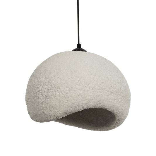 STONE 204-0124 Μοντέρνο Κρεμαστό Φωτιστικό Οροφής με Ντουί 1 x E27 AC 220-240V IP20 - Γκρι - Μ35 x Π31 x Υ26