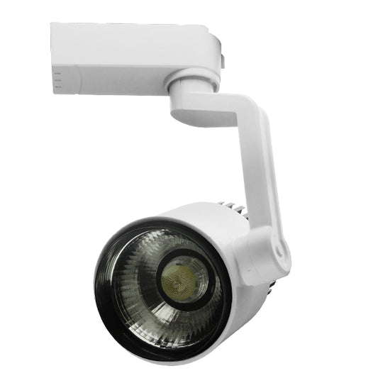 S-40041 Διφασικό Bridgelux COB LED Φωτιστικό Σποτ Ράγας 15W 230V 1800lm 24° Ψυχρό Λευκό 6000k