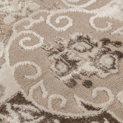 Χαλί Prestige Art 9320 160x230εκ Μπεζ Καφέ