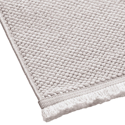 Πατάκι Rustic Art 9331 67x140εκ Λευκό