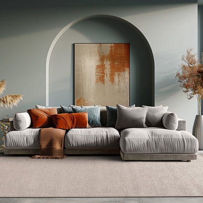 Σετ Κρεβατοκάμαρας 3 Τμχ Rustic Art 9332 67x140+67x140+67x210εκ Μπεζ