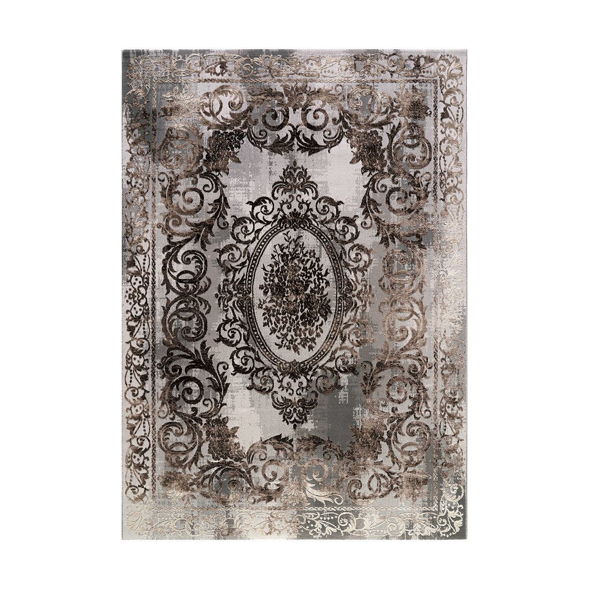 Διάδρομος Stylish Art 9418 67εκ Γκρι-Μπεζ