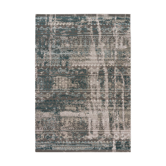 Διάδρομος Stylish Art 9421 67εκ Γκρι-Πετρόλ