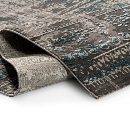 Σετ Κρεβ/ρας 3 Τμχ Stylish Art 9421 Γκρι-Πετρόλ