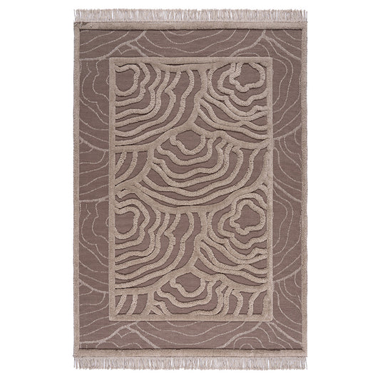 Χαλί Noir Art 9434 165x230εκ Μπεζ